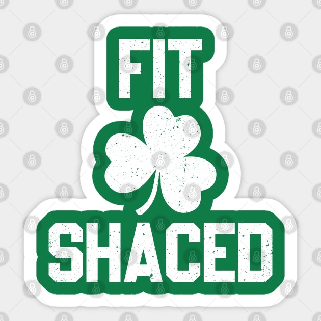 Fit Shaced Funny St Patricks Day Sticker by arazra